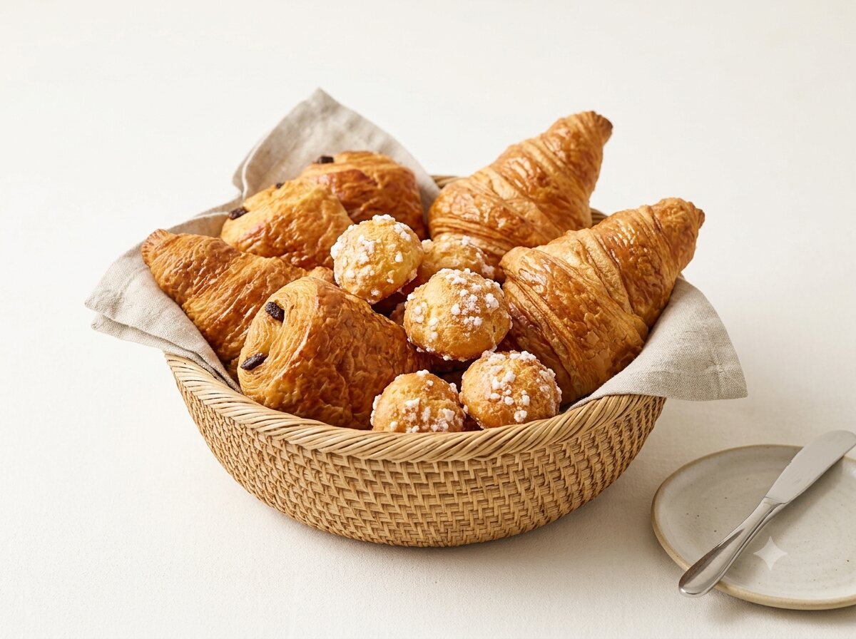 Corbeille de viennoiseries